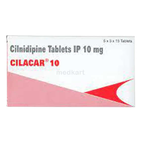 cilacar 10mg tablet 15's